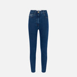 Jeans con logo PJ08I56E2 104 ELISABETTA FRANCHI Blue denim 