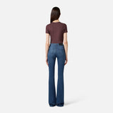 Jeans con logo gioiello PJ12N56E2 104 ELISABETTA FRANCHI Blue denim 