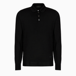 Polo in lana 8N1F43 1M67Z 0999 EMPORIO ARMANI Black 