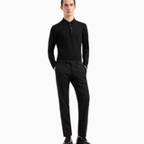 Polo in lana 8N1F43 1M67Z 0999 EMPORIO ARMANI Black 