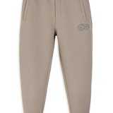 Jogger in jersey con logo ricamato 8N1PT0 1JHSZ 0643 EMPORIO ARMANI Beige 