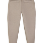 Jogger in jersey con logo ricamato 8N1PT0 1JHSZ 0643 EMPORIO ARMANI Beige 