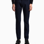 Pantalone in cotone con micro pois EM000121 AF14124 FB021 EMPORIO ARMANI Blue 