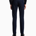 Pantalone in cotone con micro pois EM000121 AF14124 FB021 EMPORIO ARMANI Blue 