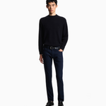 Pantalone in cotone con micro pois EM000121 AF14124 FB021 EMPORIO ARMANI Blue 