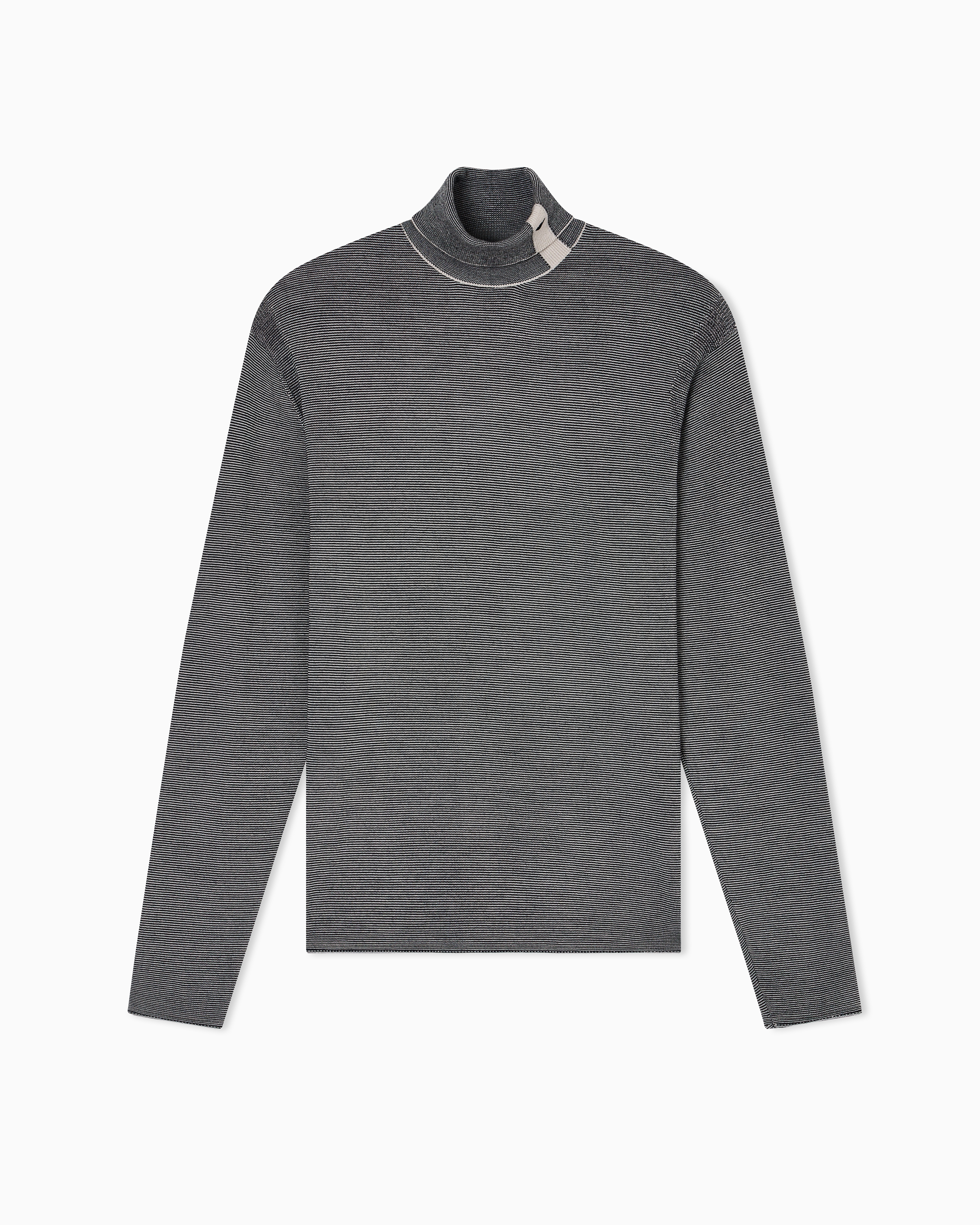 Maglia collo alto EM002025 AF14195 FB067 EMPORIO ARMANI Blu 
