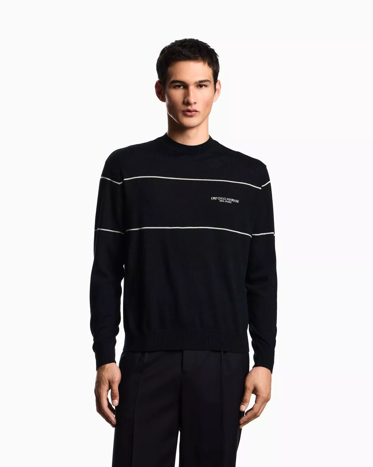 Maglia girocollo EM002796 AF14199 MB173 EMPORIO ARMANI Blue 