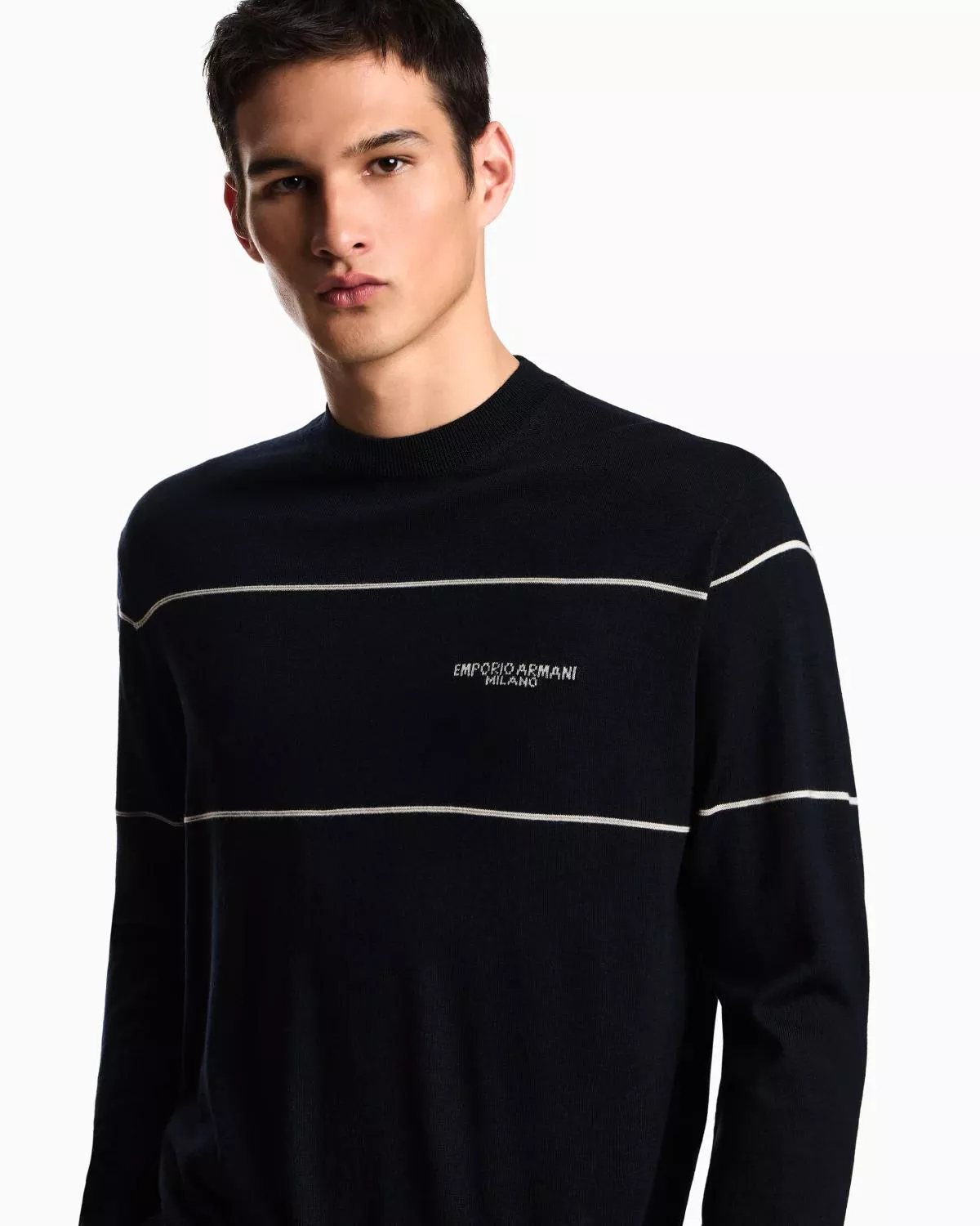 Maglia girocollo EM002796 AF14199 MB173 EMPORIO ARMANI Blue 