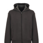 Felpa con zip e cappuccio EM002866 AF17547 U8120 EMPORIO ARMANI Dark green 