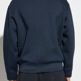 Felpa con zip EM002877 AF17545 UB118 EMPORIO ARMANI Blue 