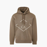 Felpa con cappuccio EM002882 AF18339 M6174 EMPORIO ARMANI Beige 