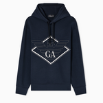 Felpa con cappuccio EM002882 AF18339 MB367 EMPORIO ARMANI Blue 
