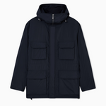 Giaccone imbottito EM003184 AF18503 UB118 EMPORIO ARMANI Blue 