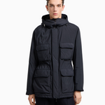 Giaccone imbottito EM003184 AF18503 UB118 EMPORIO ARMANI Blue 