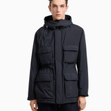 Giaccone imbottito EM003184 AF18503 UB118 EMPORIO ARMANI Blue 