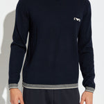 Maglia girocollo EM003387 AF14697 UB118 EMPORIO ARMANI Blue 