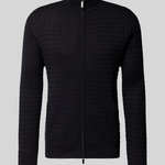 Cardigan con zip in lana merinos EM003503 AF14113 UB109 EMPORIO ARMANI Blue 