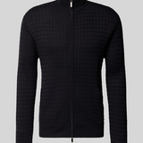 Cardigan con zip in lana merinos EM003503 AF14113 UB109 EMPORIO ARMANI Blue 
