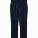 Pantalone in twill di lana stretch EM003669 AF18507 UB118 EMPORIO ARMANI Blue navy 