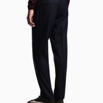 Pantalone in twill di lana stretch EM003669 AF18507 UB118 EMPORIO ARMANI Blue navy 