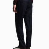 Pantalone in twill di lana stretch EM003669 AF18507 UB118 EMPORIO ARMANI Blue navy 