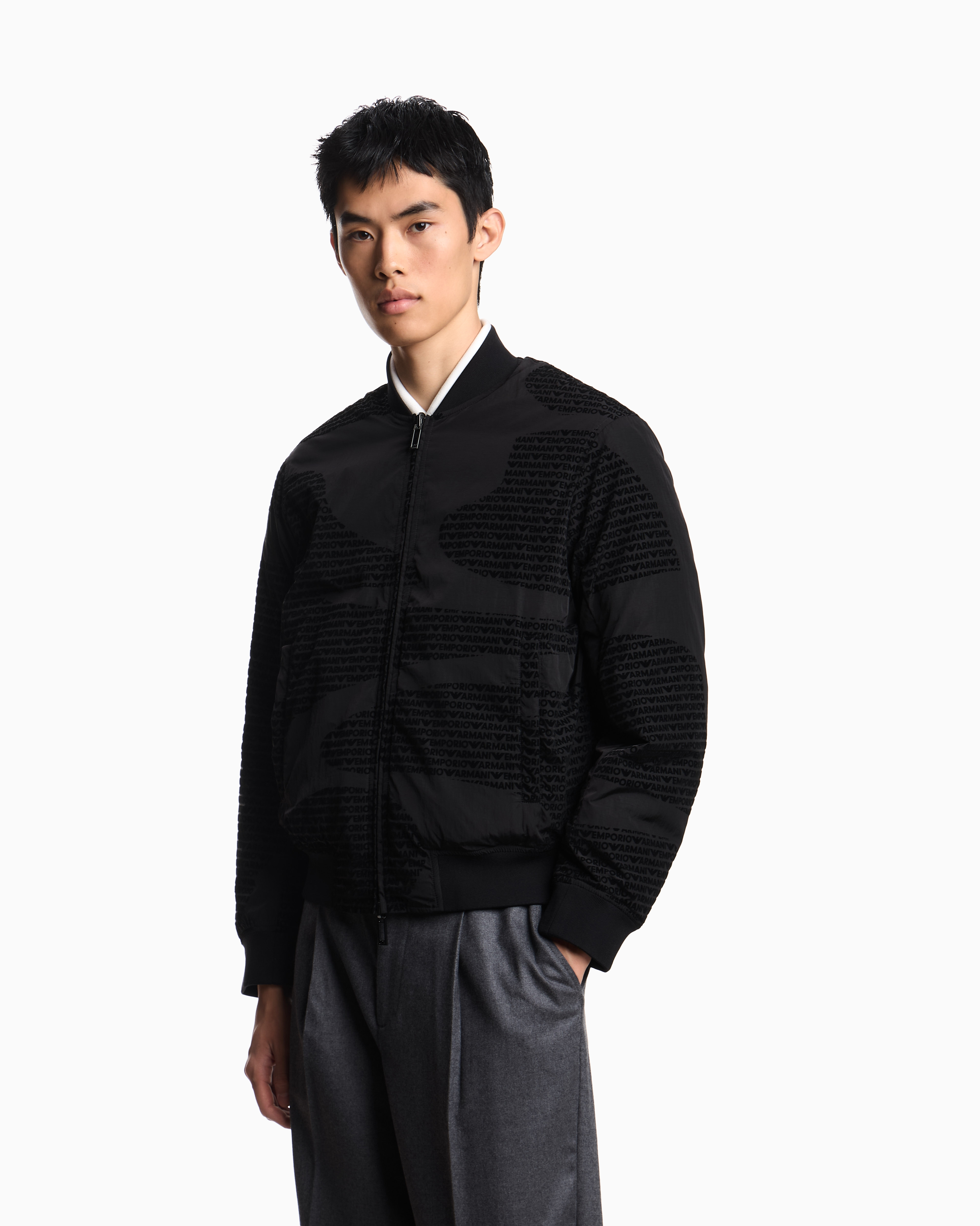 Piumino reversibile EM003783 AF19870 FC252 EMPORIO ARMANI Black 