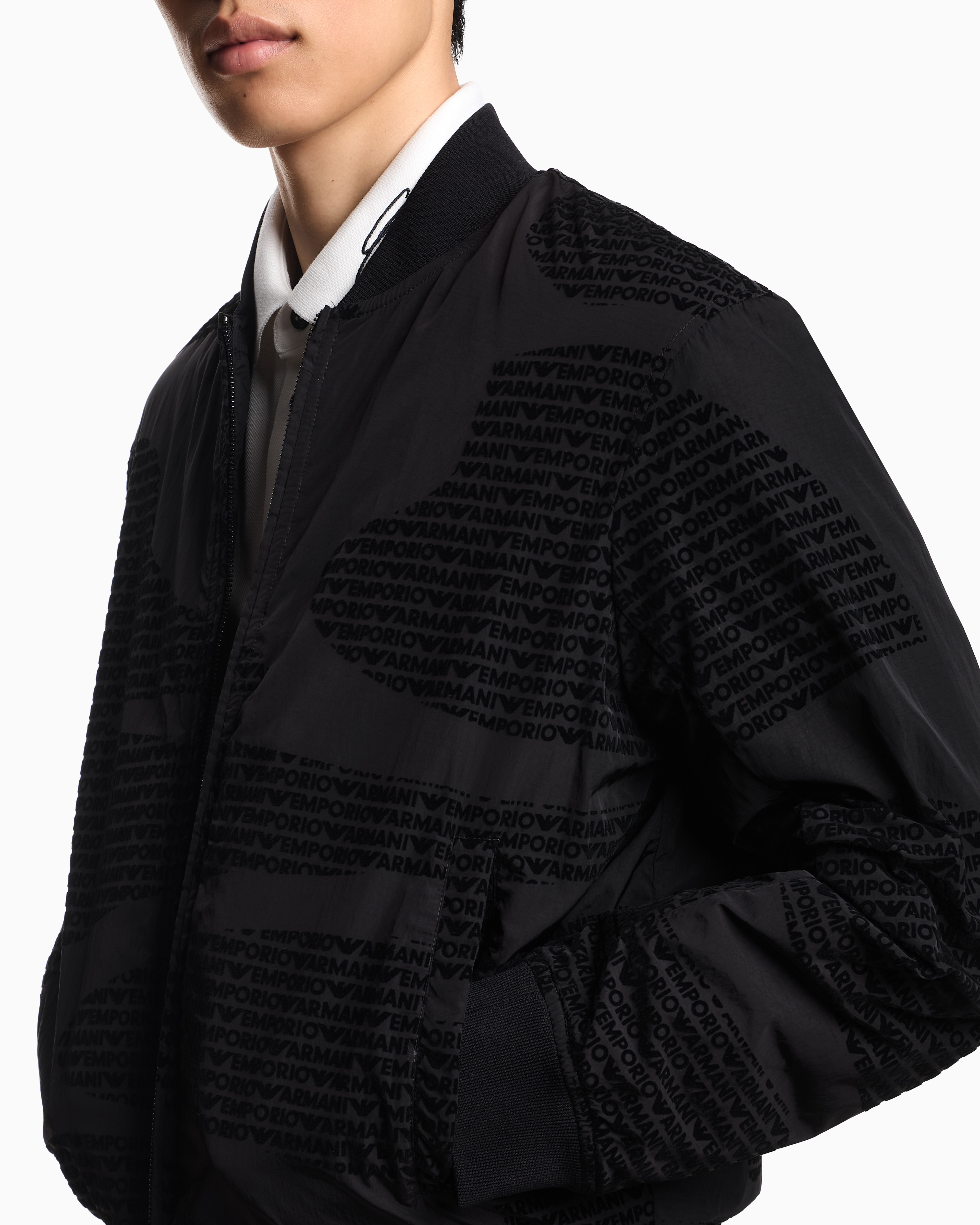 Piumino reversibile EM003783 AF19870 FC252 EMPORIO ARMANI Black 