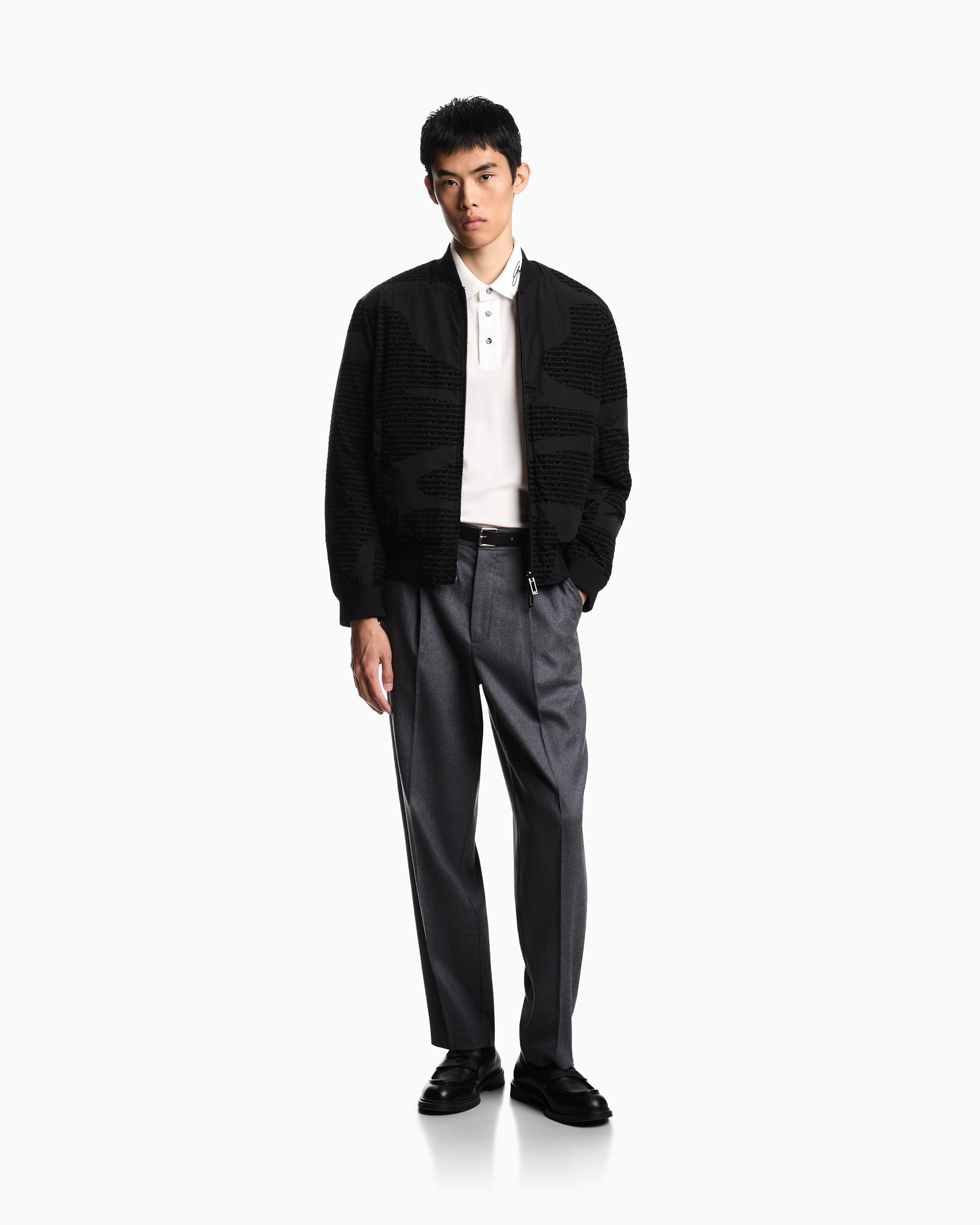 Piumino reversibile EM003783 AF19870 FC252 EMPORIO ARMANI Black 