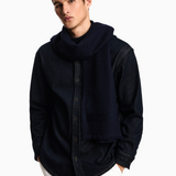 Sciarpa in lana EM003938 AF206112 UB109 EMPORIO ARMANI Blue 