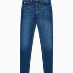 Jeans elasticizzato vestibilità skinny EW000205 AF17030 MB001 EMPORIO ARMANI Blue denim 