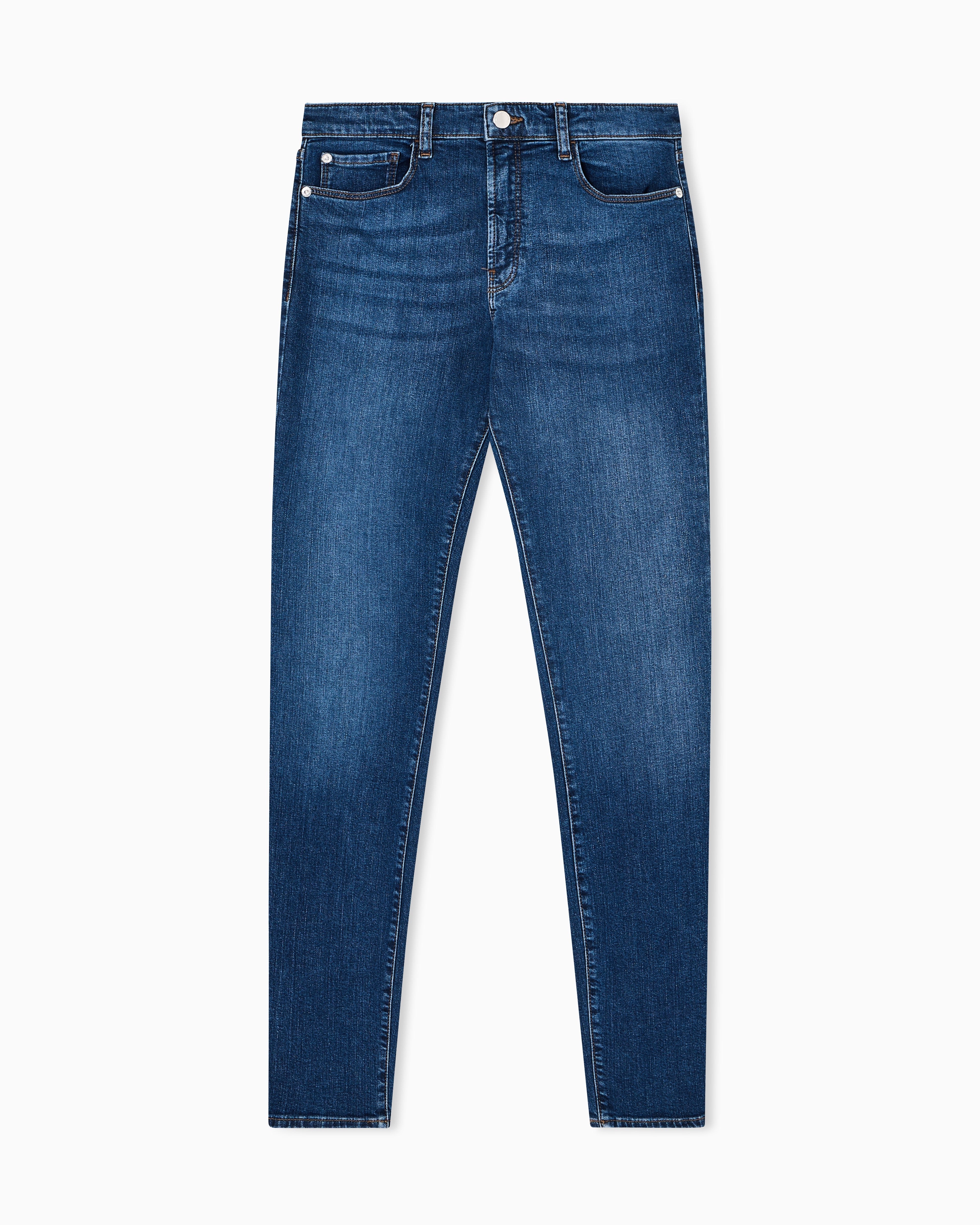Jeans elasticizzato vestibilità skinny EW000205 AF17030 MB001 EMPORIO ARMANI Blue denim 