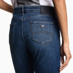 Jeans elasticizzato vestibilità skinny EW000205 AF17030 MB001 EMPORIO ARMANI Blue denim 