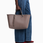 Borsa in ecopelle EW000360 AF12036 M1057 EMPORIO ARMANI Taupe/taupe 