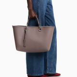 Borsa in ecopelle EW000360 AF12036 M1057 EMPORIO ARMANI Taupe/taupe 
