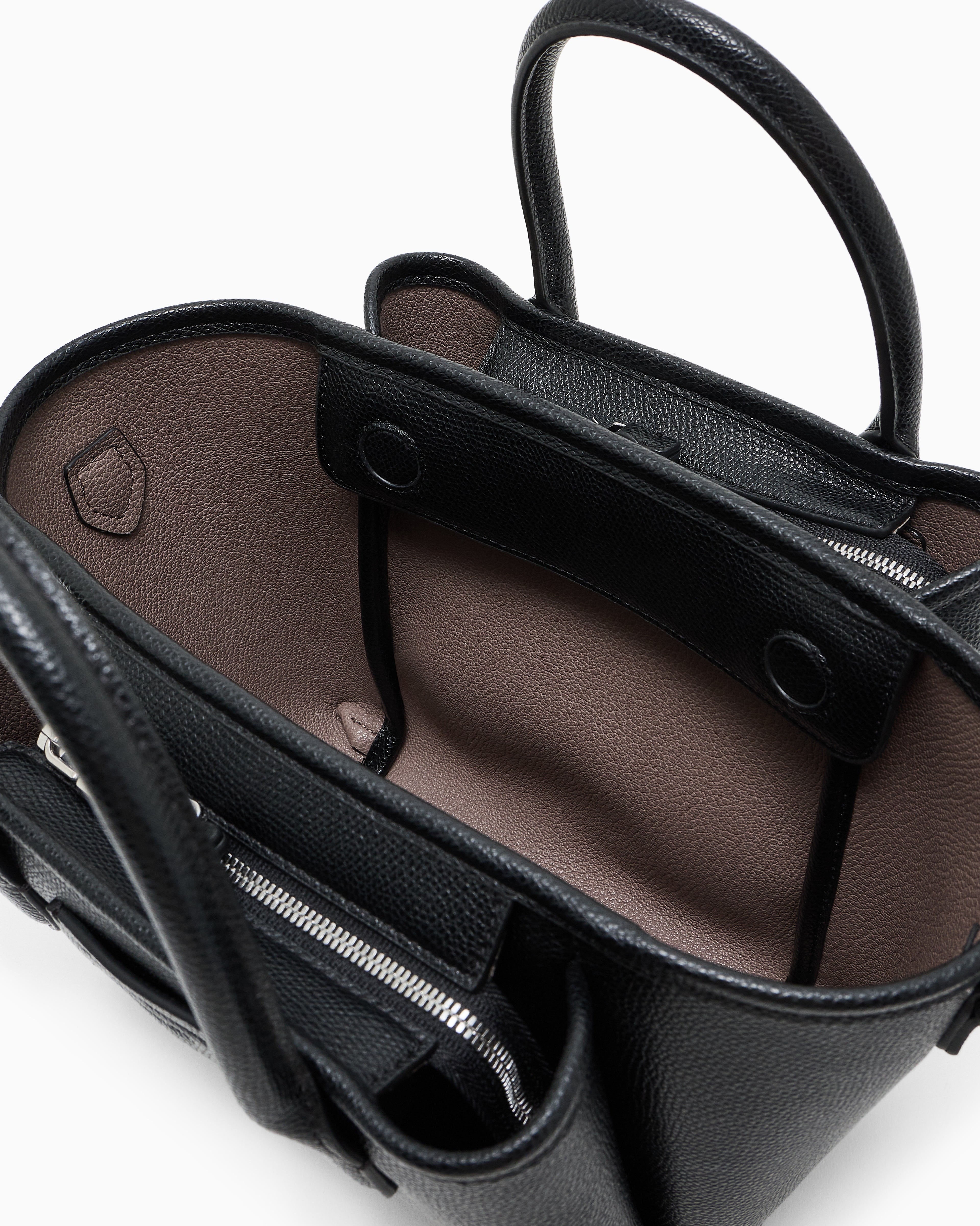 Borsa in ecopelle EW002328 AF17799 MC149 EMPORIO ARMANI Nero/taupe 