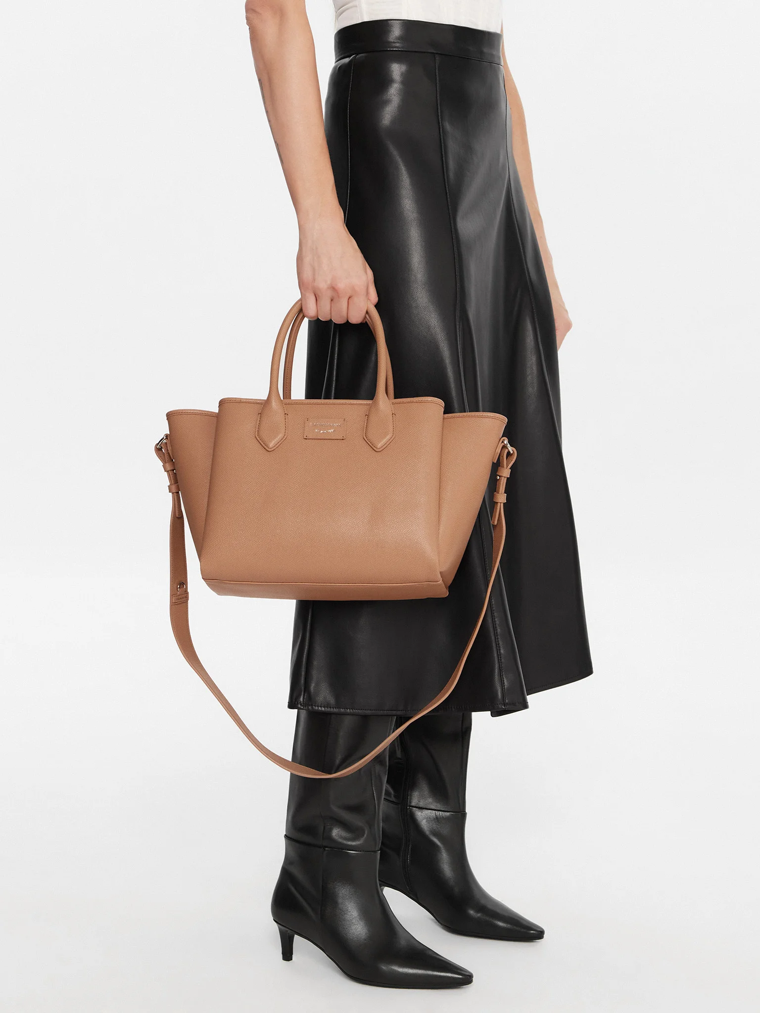 Borsa in ecopelle EW002329 AF17799 M1188 EMPORIO ARMANI Nocciola/taupe 