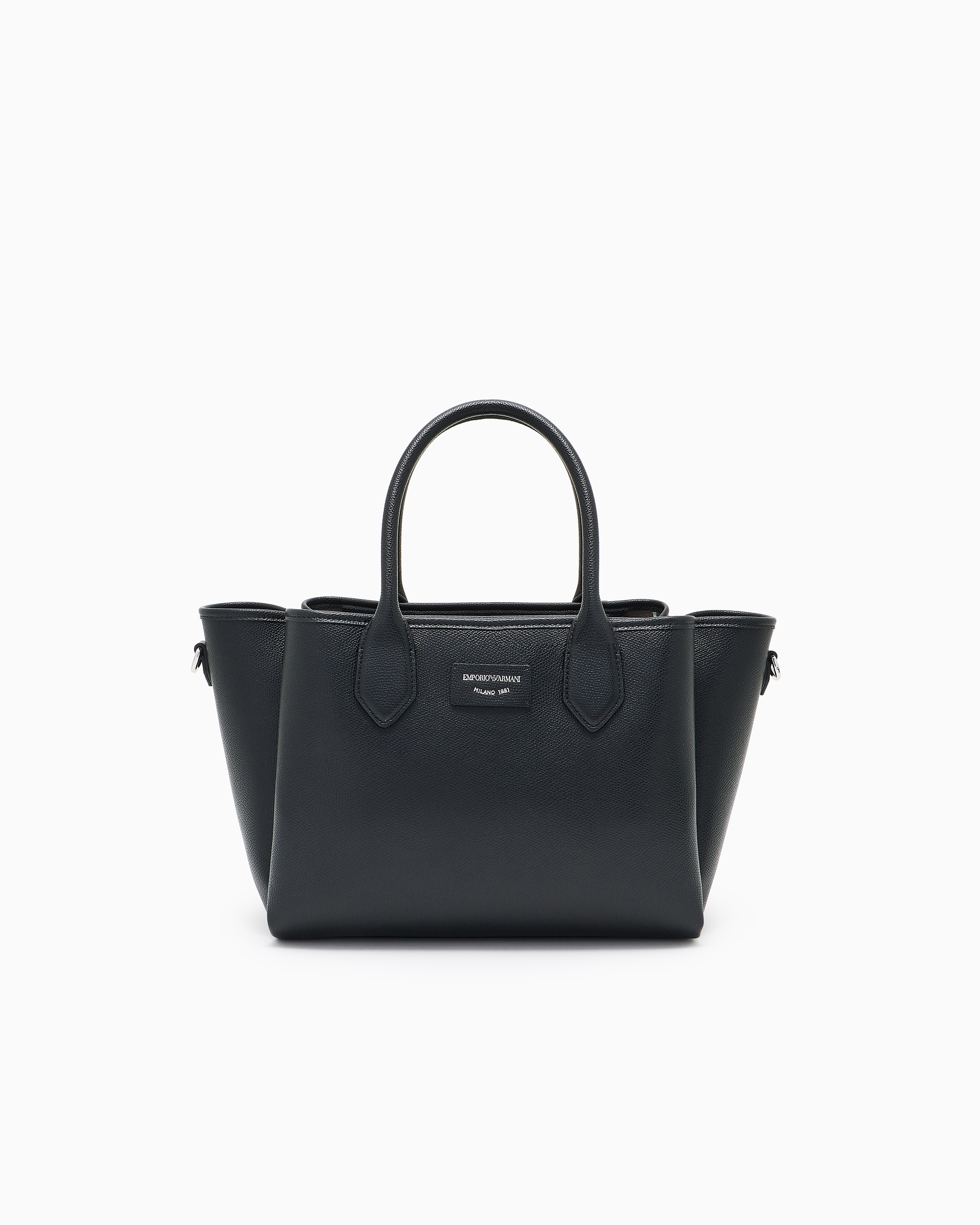 Borsa in ecopelle EW002329 AF17799 MC149 EMPORIO ARMANI Nero/taupe 