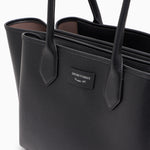 Borsa in ecopelle EW002330 AF17799 MC149 EMPORIO ARMANI Nero/taupe 