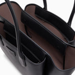 Borsa in ecopelle EW002330 AF17799 MC149 EMPORIO ARMANI Nero/taupe 