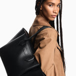 Borsa in ecopelle EW002330 AF17799 MC149 EMPORIO ARMANI Nero/taupe 