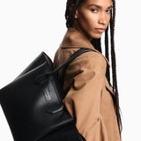 Borsa in ecopelle EW002330 AF17799 MC149 EMPORIO ARMANI Nero/taupe 