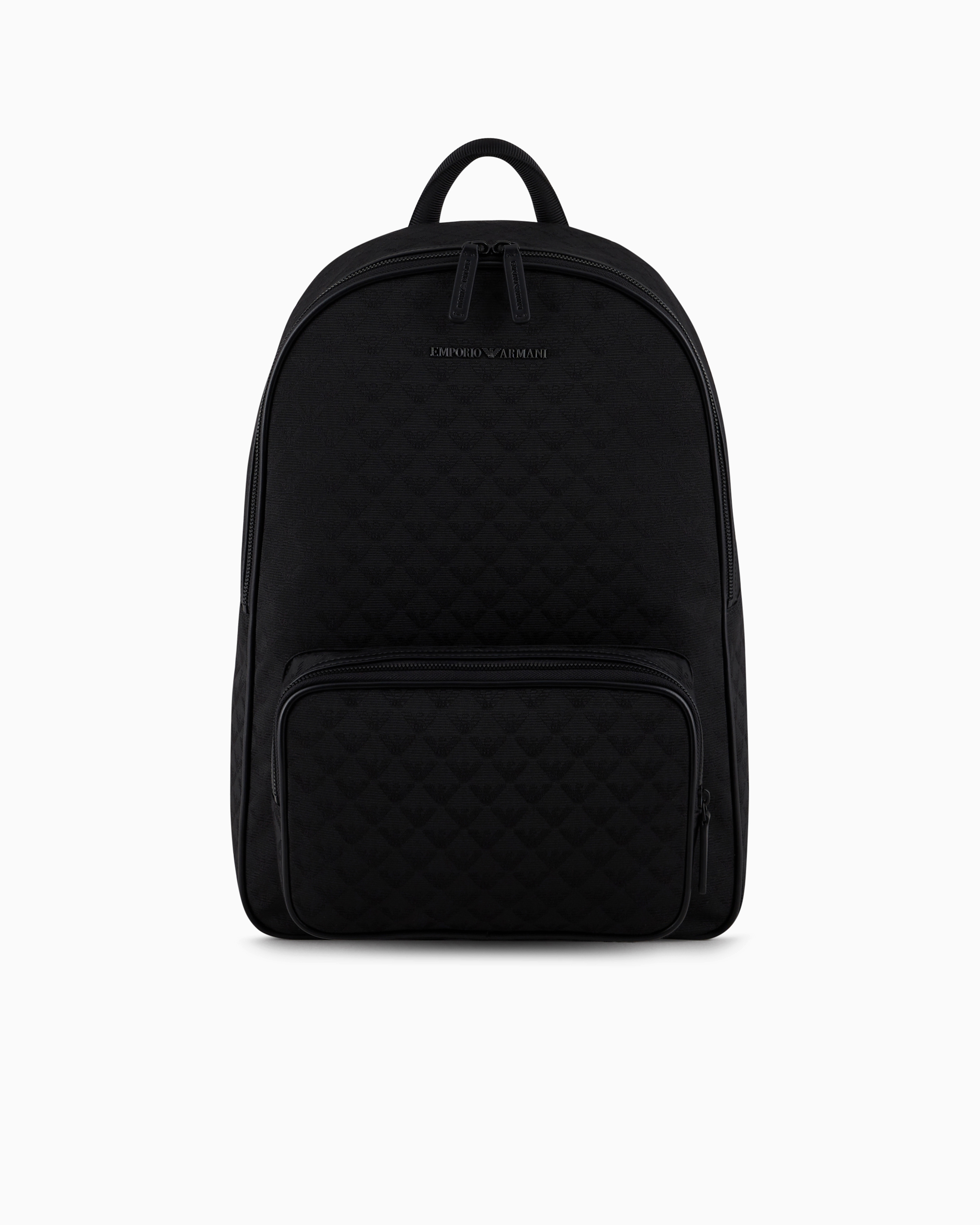 Zaino in nylon jacquard Y40315 Y022V 81336 EMPORIO ARMANI Nero/nero 