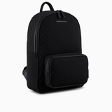 Zaino in nylon jacquard Y40315 Y022V 81336 EMPORIO ARMANI Nero/nero 