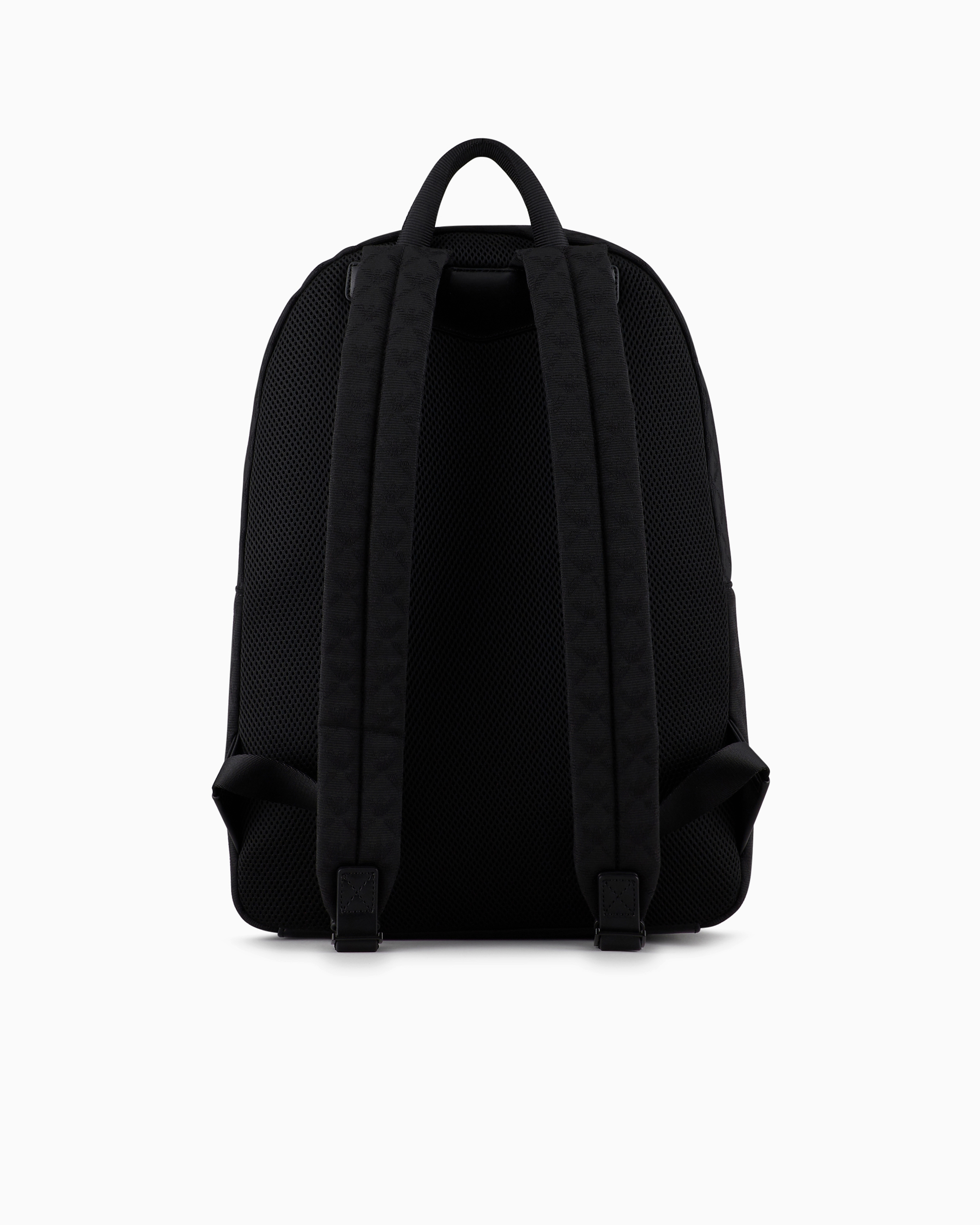 Zaino in nylon jacquard Y40315 Y022V 81336 EMPORIO ARMANI Nero/nero 