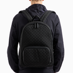 Zaino in nylon jacquard Y40315 Y022V 81336 EMPORIO ARMANI Nero/nero 