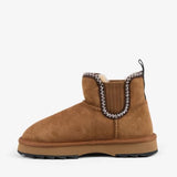 Stivali in suede con shearling HIGGIE W13198 CHES EMU AUSTRALIA Chestnut 