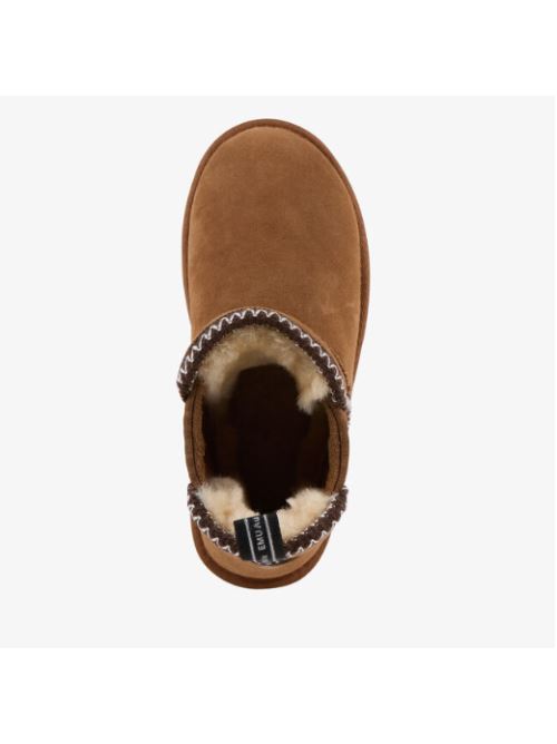 Stivali in suede con shearling HIGGIE W13198 CHES EMU AUSTRALIA Chestnut 