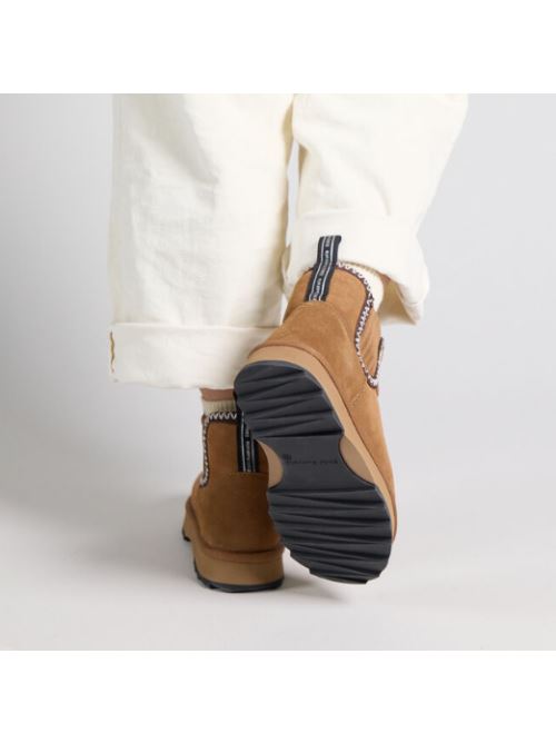 Stivali in suede con shearling HIGGIE W13198 CHES EMU AUSTRALIA Chestnut 