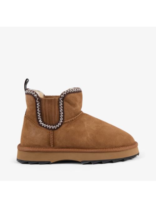 Stivali in suede con shearling HIGGIE W13198 CHES EMU AUSTRALIA Chestnut 