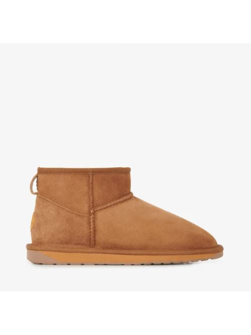 Stivali in suede con shearling STINGER MICRO W10937 CHES EMU AUSTRALIA Chestnut 